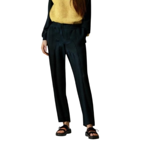 Rafaella Pants - Vintage Rafaella 100% wool black high rise tailored trousers 17